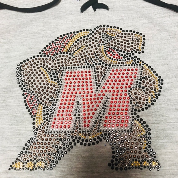 NWOT Ladies baseball raglan with Maryland logo - Picture 2 of 2